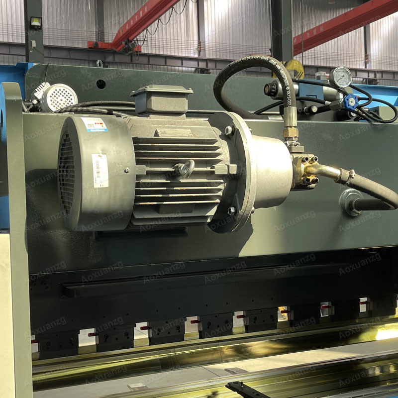 High-Efficiency 80T Press Brake E22 Control System 2500MM NC Smart Hydraulic Press Brake