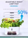 LED Lighting Hydro Planter , Intelligent Circulating Water Pump Hydroponic Pots