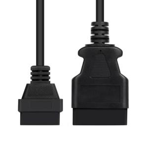China 14Pin to 16Pin OBD2 Diagnostic Cable for Motorcycle &amp; Truck wholesale