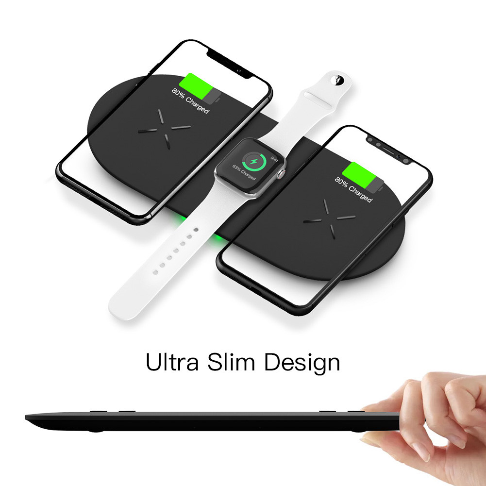 RoHS Certificated 20W Iwatch And Iphone Wireless Charger