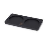210*270*75mm Black acrylic hotel room hotel amenities box for 5-star Marriot
