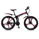 Customized OEM Carbon Steel Bicycle Folding Mountain Bike Full Suspension