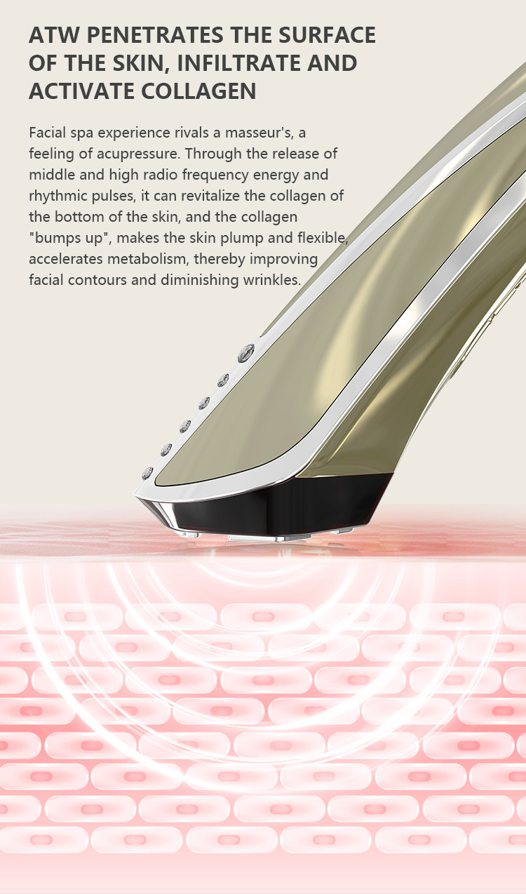 IAP Portable Skin Tightening Facial Massager Radio Frequency