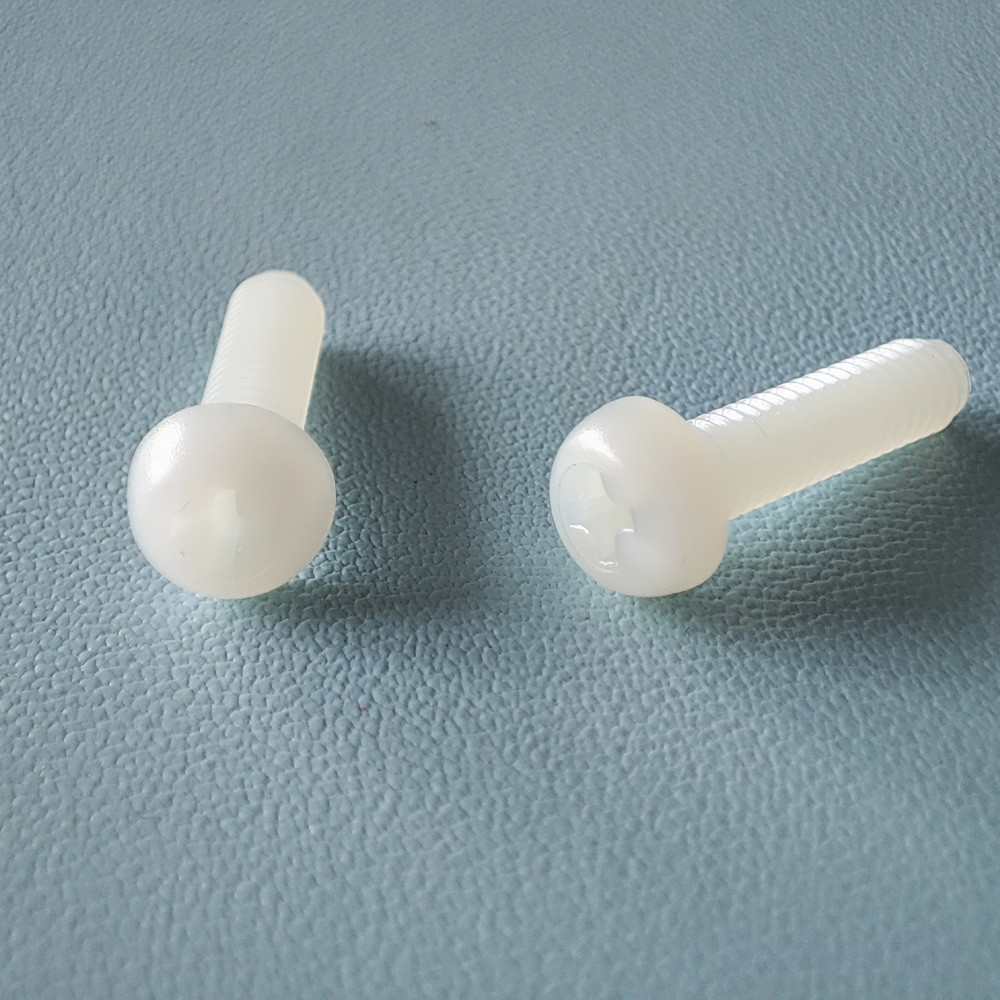 M3X10MM Plastic Hardware Products Philips PEEK PTFE PP PPS PVC Nylon Screws