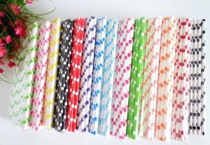 China Colorful Drinking paper Straw wholesale