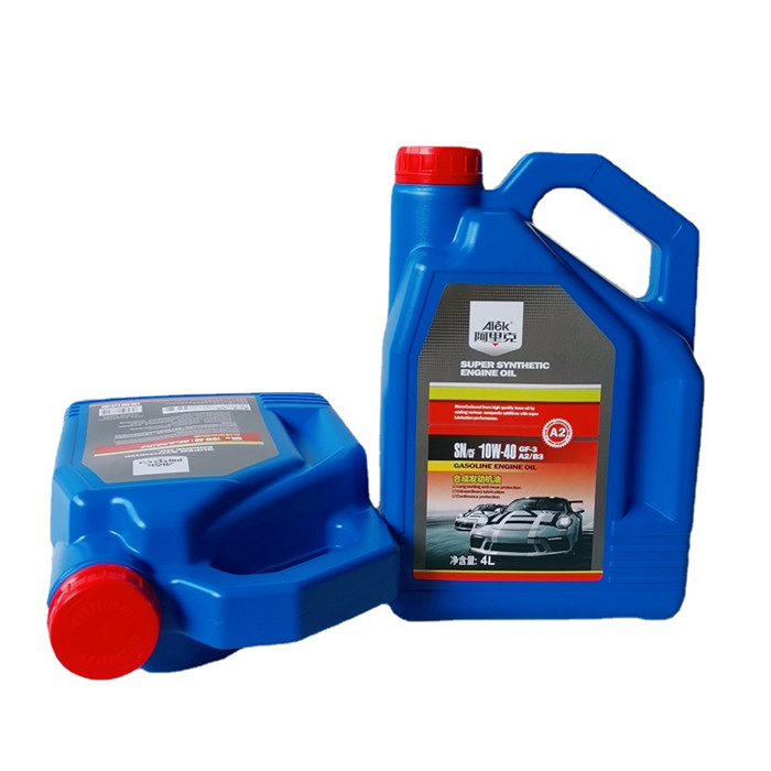 Pilfer Proof PP Cap Empty Motor Oil Bottles 4L Car Oil Containers Package SGS