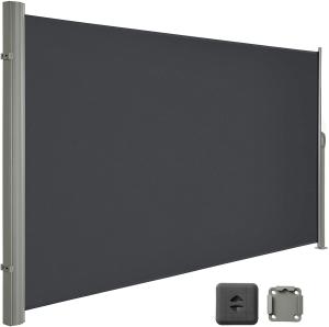 China Retractable Side Awning Patio Screen Retractable Fence 63x118inch Privacy Screen wholesale