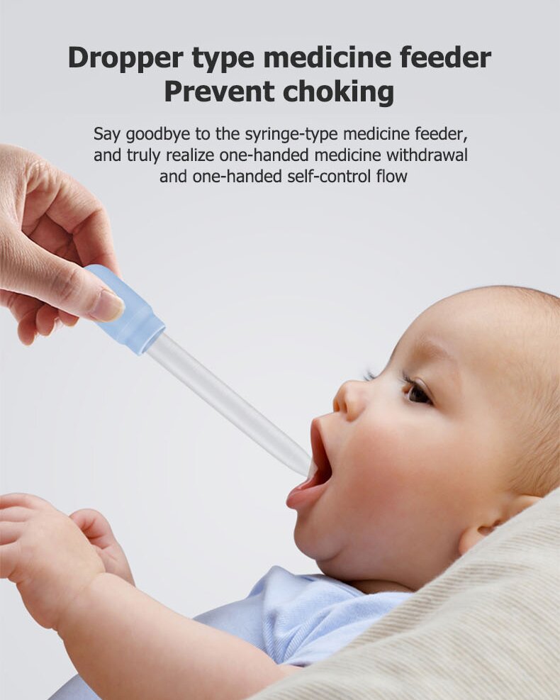 OEM Baby Care Infant Snot Remover 3 X 7.5 Cm Vacuum Infant Nose Aspirator For Children