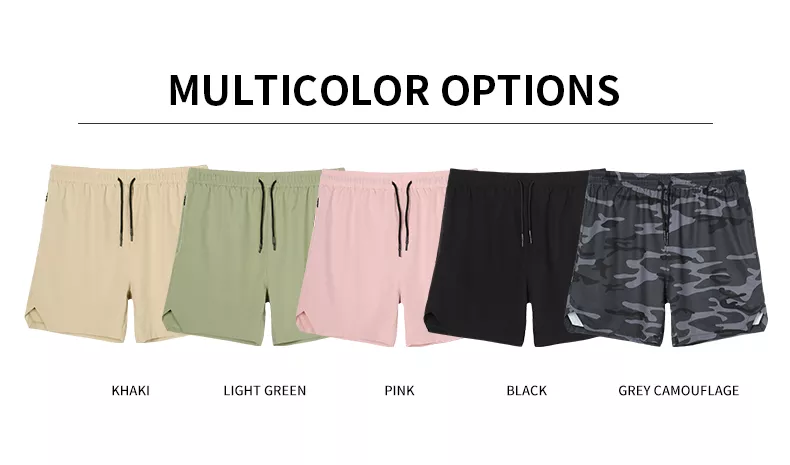 Custom Logo Light Joggers Running Activewear Men Workout Fitness Gym Shorts