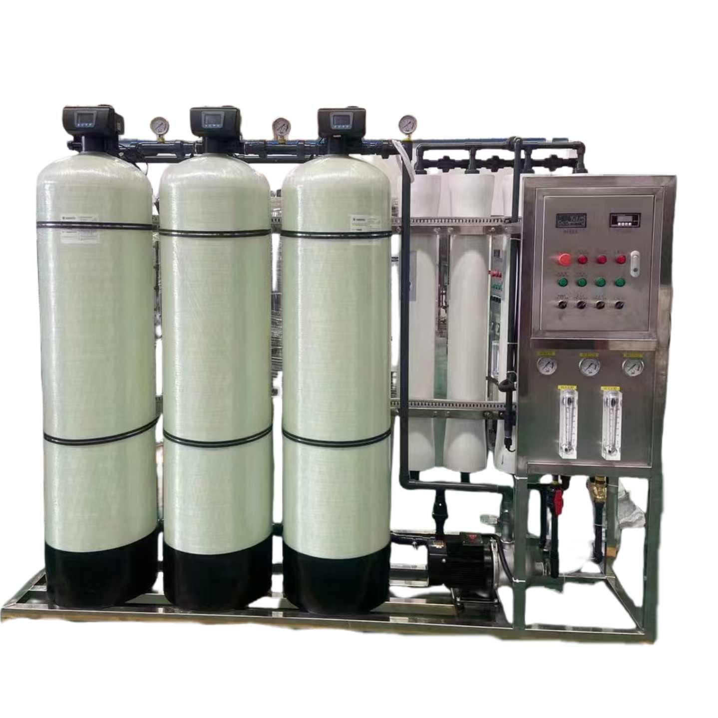 6-Inch Reverse Osmosis Pure Water System, Water Production 2000L/H