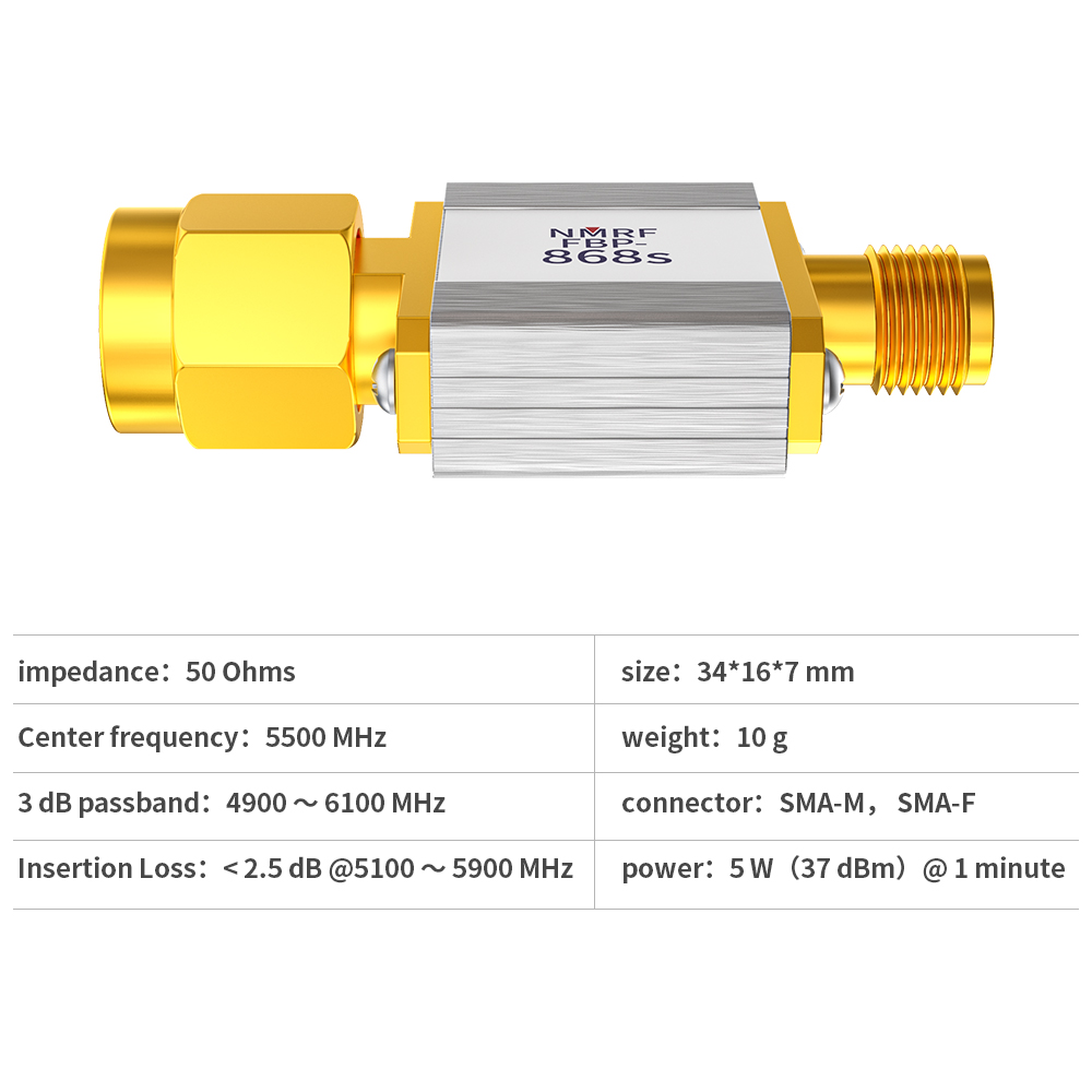 Freq 868 Outdoor 136-174MHz 50W 1090MHz ACTIVE FILTER Ultra Low NF RF Cavity Bandpass