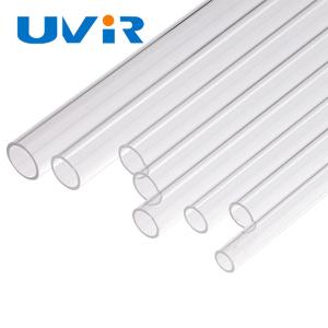 China Transparent Large Diameter Quartz Glass Tube 19mm OEM Service wholesale