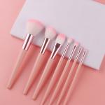 Brochas Maquillaje Eyeshadow Cosmetic Brushes 7pcs Nylon Wooden Handle