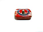 Small Tin Candy Containers With Lid and Plastic Insert