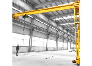China 200kn Single Beam Electric Hoist Half Gantry Crane 10 Ton wholesale