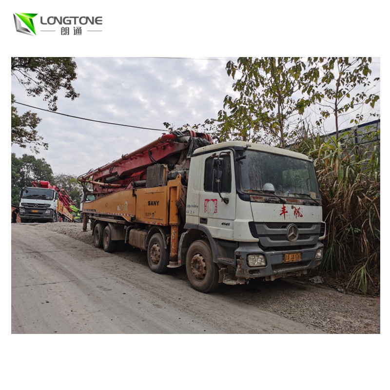 Second Hand Putzmeister Concrete Pump Truck With 37/42/52m Pump