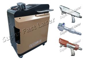 China Fiber Laser Cleaning Machine Automatic 200W Portable Laser Rust Removal Tool wholesale
