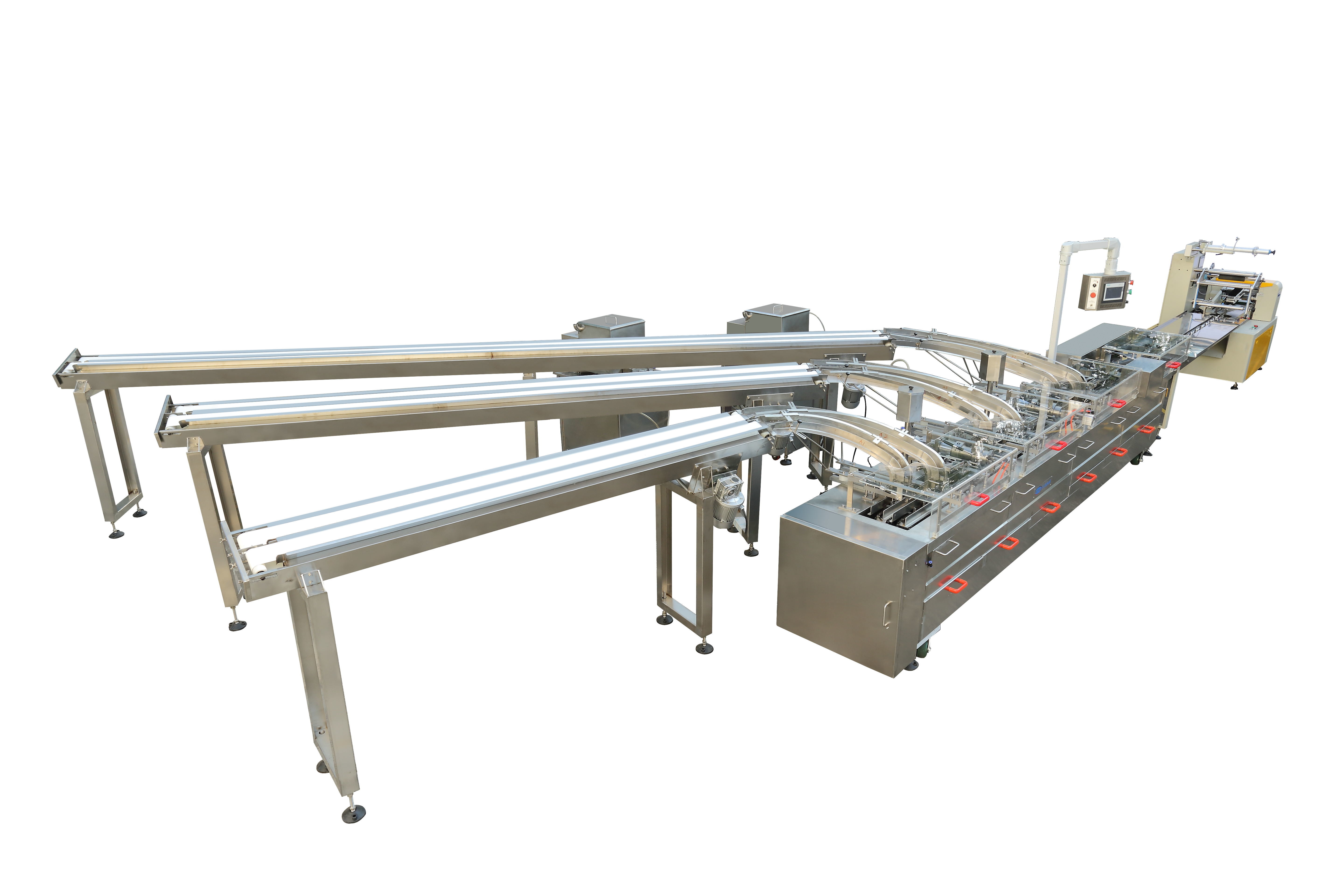 Automatic Soft / Hard Biscuit Center Filling Cream Jam Sandwich Biscuit Machine