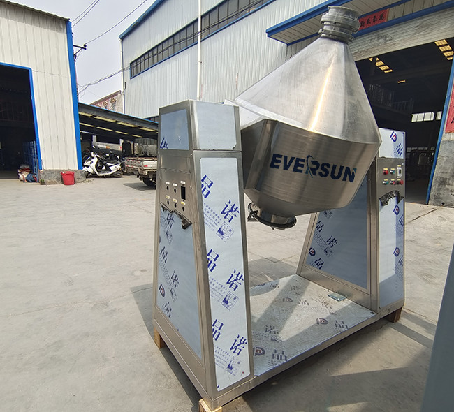 Stainless Steel Double Cone Mixer For Powder Granule Mixing 8-20 RPM