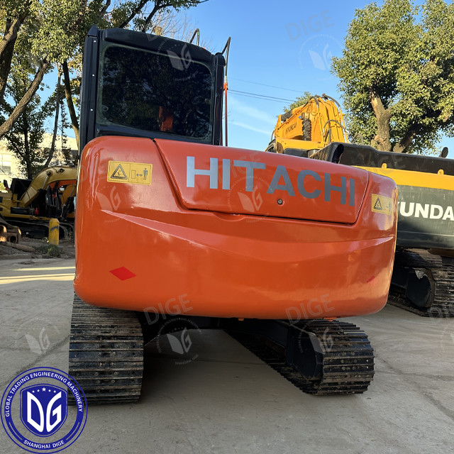 Gently Used ZX60 6 Ton Used Hitachi Excavator With High Quality Components