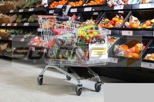 China Professional Supermarket Shopping Trolley , Commercial Shopping Carts wholesale