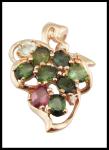 Customised Genuine Silver Gemstone Charm Main Stone Shape Marquise