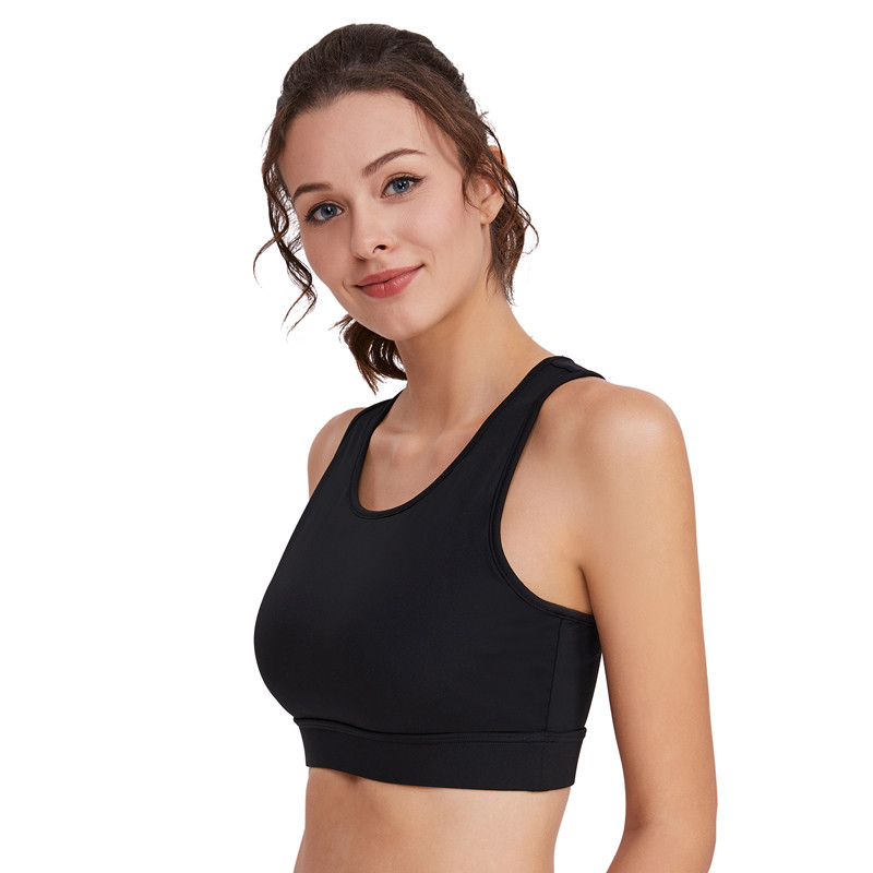 OEM Jogging Leisure Breathable Workout Tops Gym Wear Sports Bra