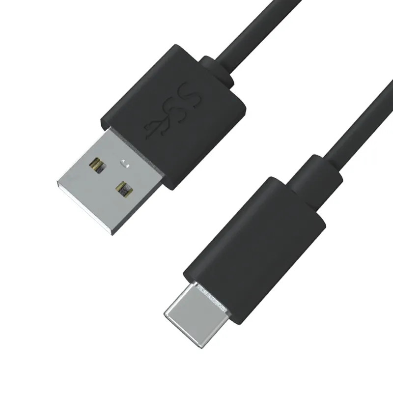 Factory Wholesale Type-C USB Cable 1 2 3 A Fast Charger Data Cable PVC Jacket for Samsung 1 m 2 m 3 m Length OEM Logo for Computer Use