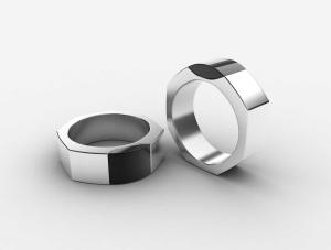 China Tagor Jewelry New Top Quality Trendy Classic 316L Stainless Steel Ring ADR7 wholesale