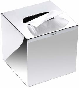 China Bathroom Countertops Tissue Dispenser Box Stainless Steel Tissue Box wholesale