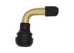 PVR60 Brass Stem Tire Valve Snap In For Electric Bikes Bend 90 Degree
