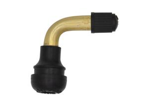 China PVR60 Brass Stem Tire Valve Snap In For Electric Bikes Bend 90 Degree wholesale