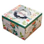Creative printed logo paper packaging box for fast food wholesale