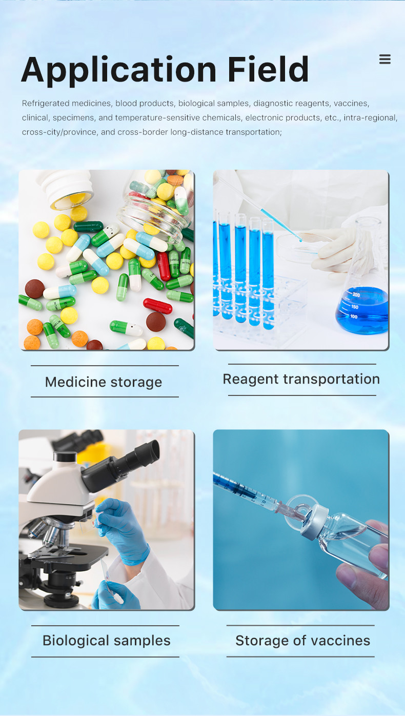 Specimen Cold Transportation Vaccine Cooler For Biological Samples