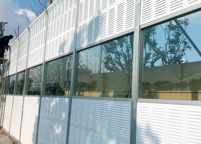 Highway Traffic SS Perforated Wire Mesh Noise Proof Galvanized