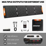 IP65 200W Portable Folding Solar Panels For Motorhomes 12V Battery