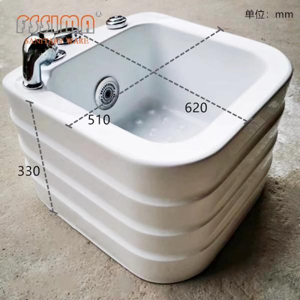 Foot SPA Pedicure Bath Tub Acrylic With Surfing And Massage Function