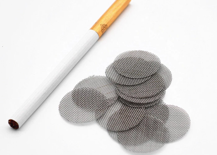 0.1mm Wire Mesh Filter Element For Electric Cigarette Smoking Filter Screen