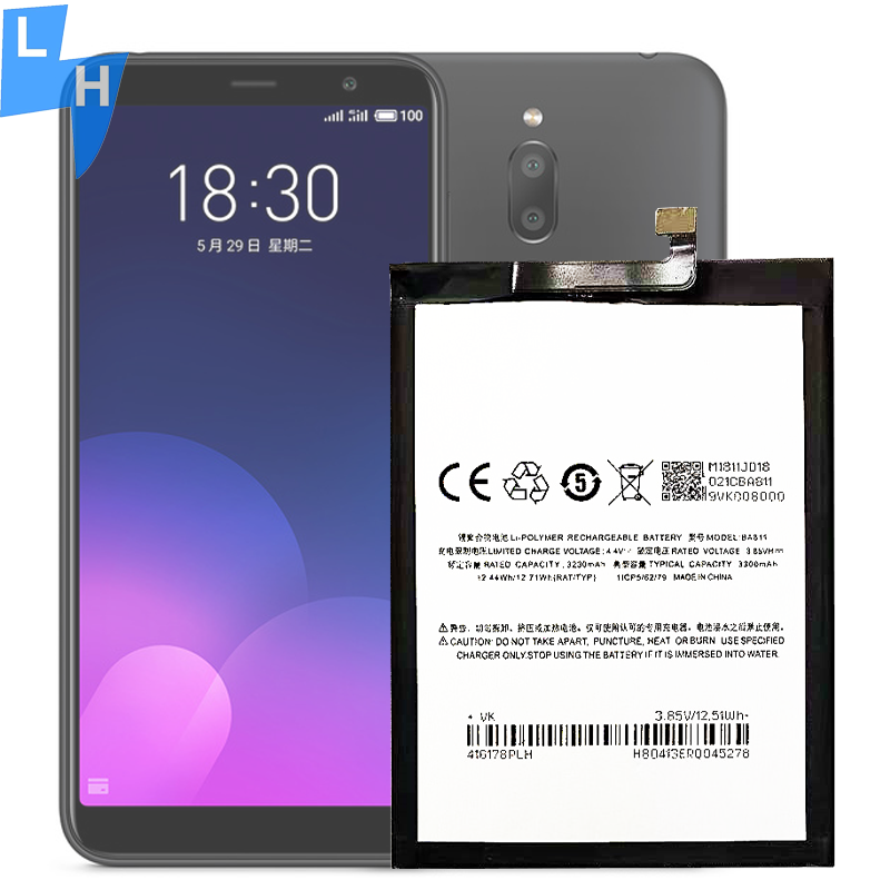 RECHARGABLE Li-ion Polymer Battery BA811 Original Replacement for MeiZu 6T Mobile phone