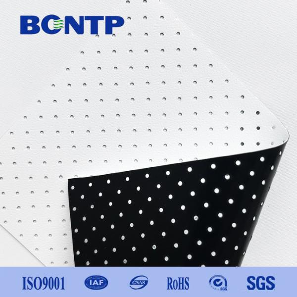High Gain Bead Pvc Projection Screen Fabric Flame Retardant