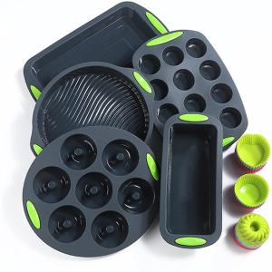 China Stainfree Silicone Baking Set Cake Moulds Multipurpose Odor Resistant wholesale