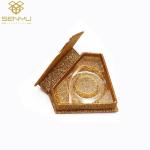 Cardboard Cosmetic Packaging Boxes / Diamond Eyelash Packaging ISO9001