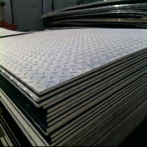 China Checkered Hot Rolled Stainless Steel Plate 300mm Thickness SS410S wholesale