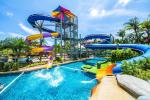 Aqua Park Swimming Pool Custom Fiberglass Water Slide