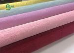Colorful Hand - Make Crepe Uncoated Woodfree Paper , Red / Purple / Blue For DIY