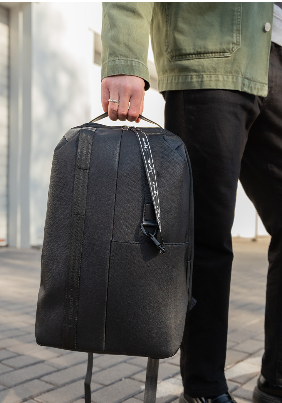 Splashproof Oxford T-B9050 Business Travel Backpacks For Traveling