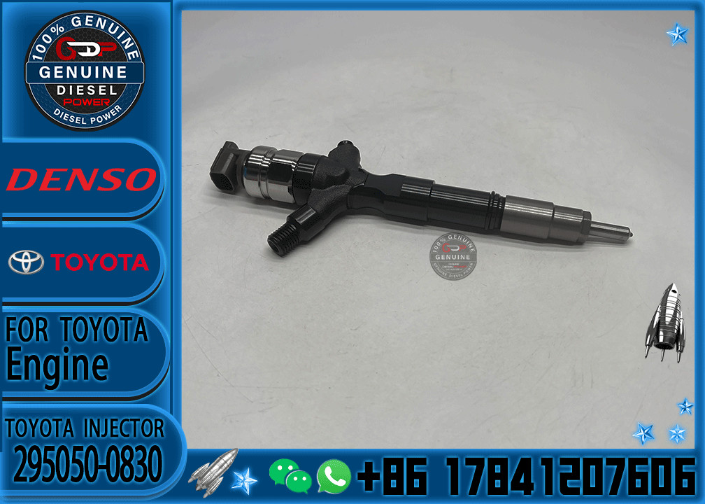 1KD-FTV 295050-0831 295050-0832 diesel fuel injector 295050-0830 295050 0830 diesel engine fuel injector 2950500830