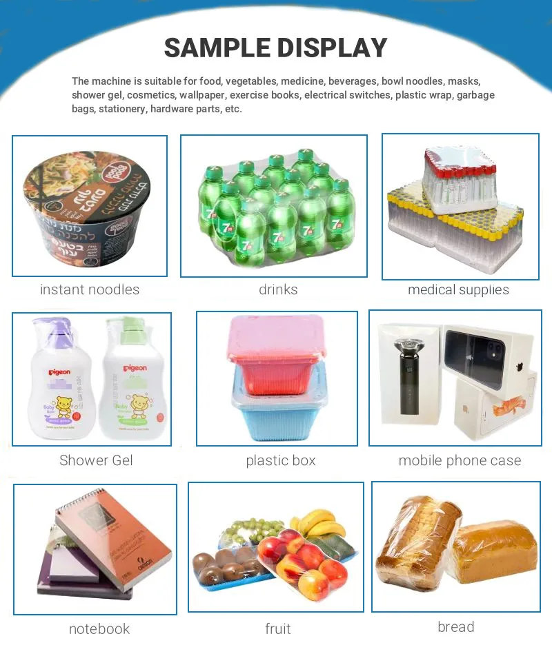 L-sealer Heat Tunnel Pva Film Packing Shrink Wrapping Machine for Cosmetic Food Bottle