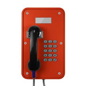 China Vandal Resistant Industrial VoIP Phone Weatherproof With LCD Display Screens wholesale