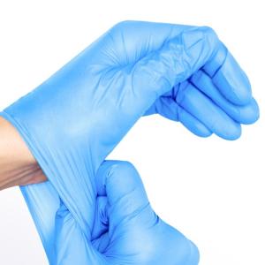 China OEM Chemical Resistant Disposable Nitrile Gloves S-XL 100glove/Box wholesale